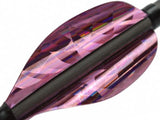 Kurly Vanes Holographic Pink Crystal